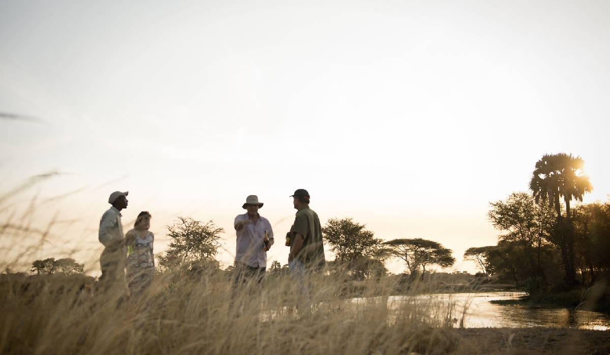 Safari à pied dans le parc de Katavi avec l'équipe du Chada Katavi