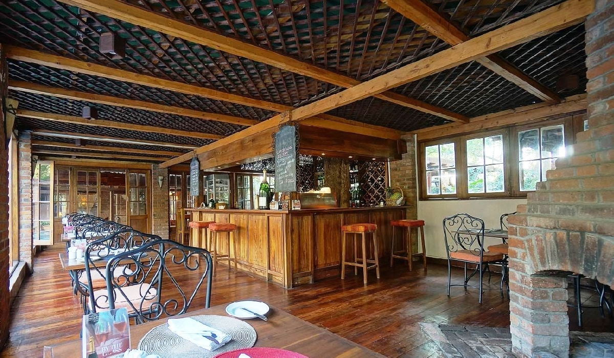 Le bar de l'Arusha Coffee Lodge