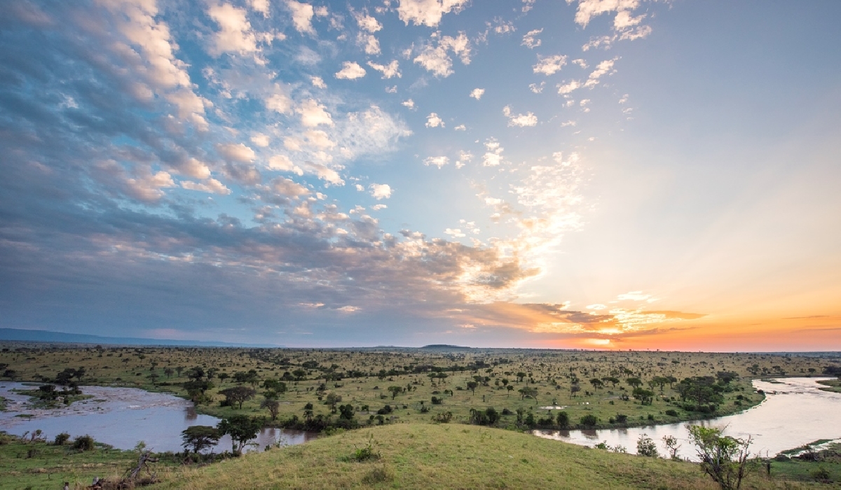 La  rivière Mara au nord du Serengeti