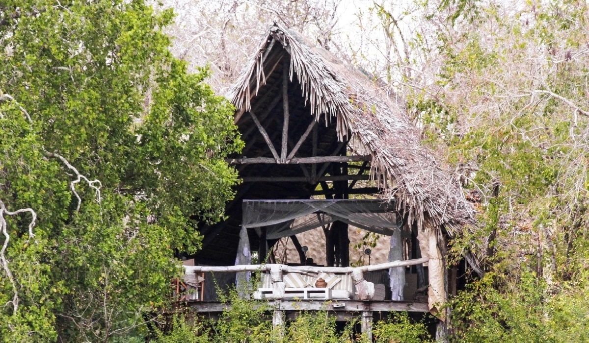 L'un des chalets du Sand Rivers