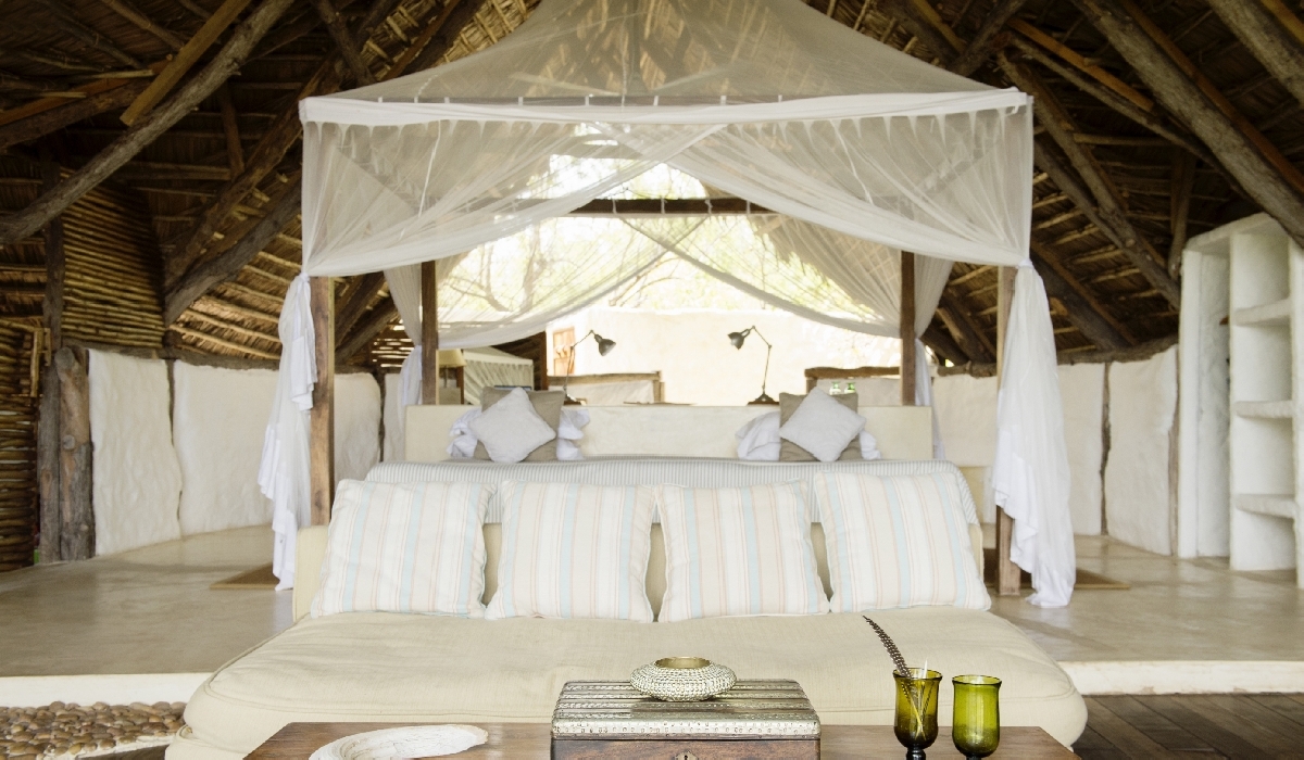 L'intérieur d'un chalet au Sand Rivers