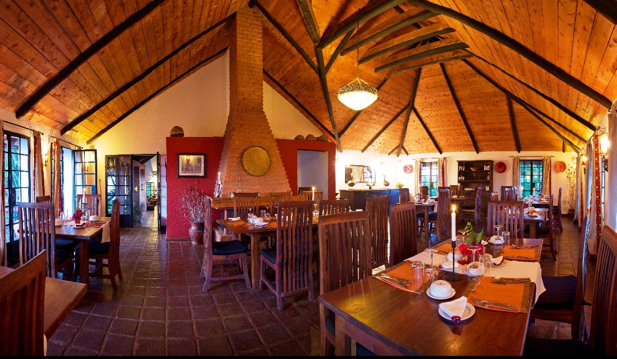 Le restaurant du Bashay Rift Lodge