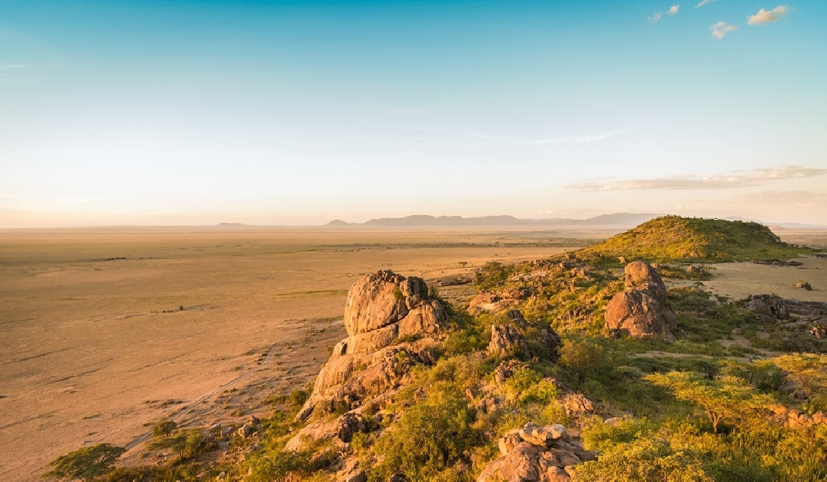 Paysages de la région d'Olduvai