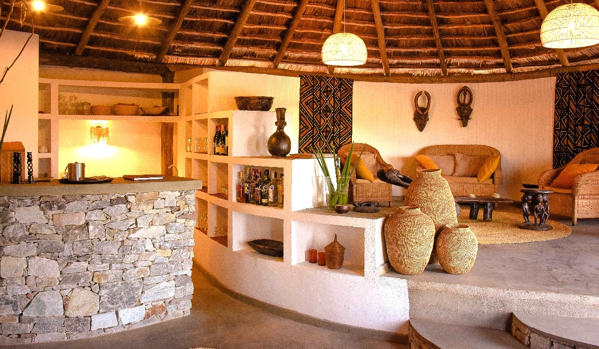 Intérieur du lounge du Olduvai Ndogo